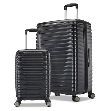 Samsonite Element 2 Piece Hardside Suitcase/Luggage Set 4 Wheel Spinner