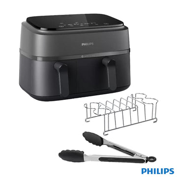 Philips 9L Dual Basket Air Fryer 3000 Series, NA350/03