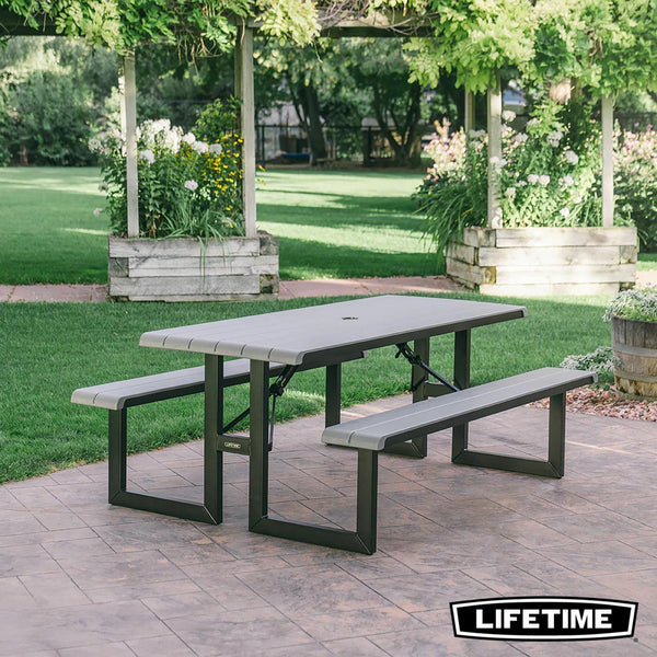 Lifetime 6ft (1.83m) Folding Picnic Table - Model 60481