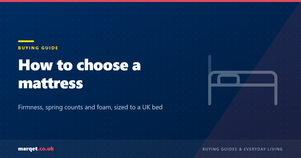 How to Choose a Mattress: Firmness, Springs and Foam