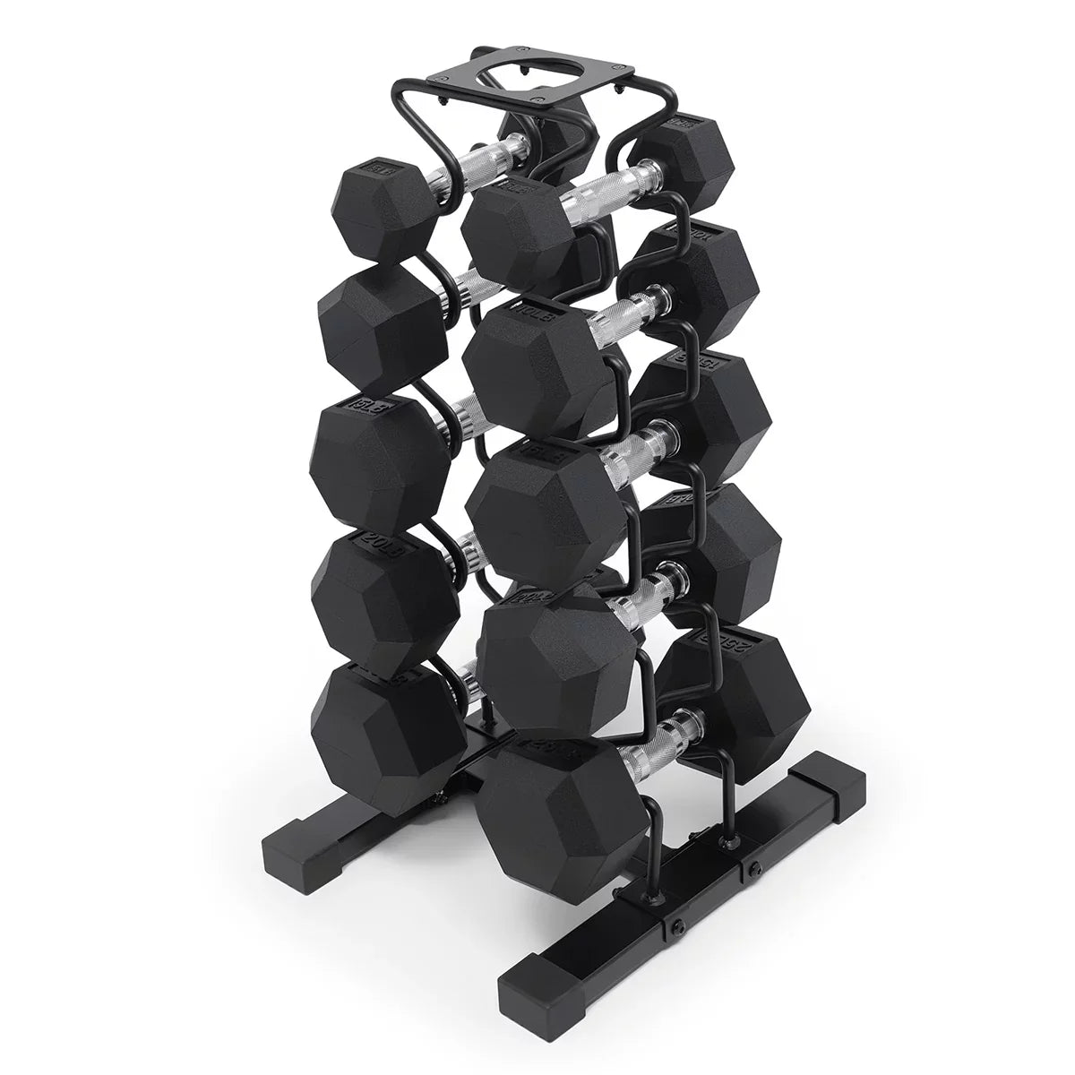 Marcy DBR-150 68kg Dumbbell Set with Storage Rack