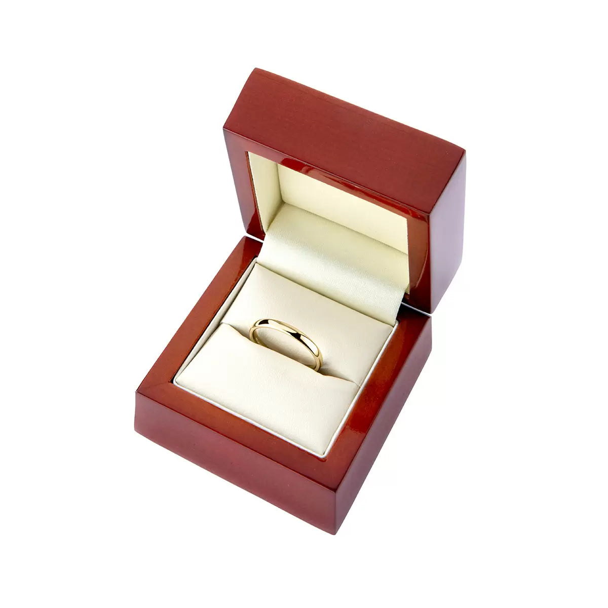 2.0mm Classic Court Wedding Ring, 18ct Yellow Gold