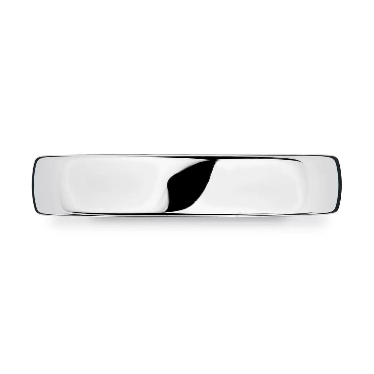 4.0mm Classic Court Wedding Ring, Platinum