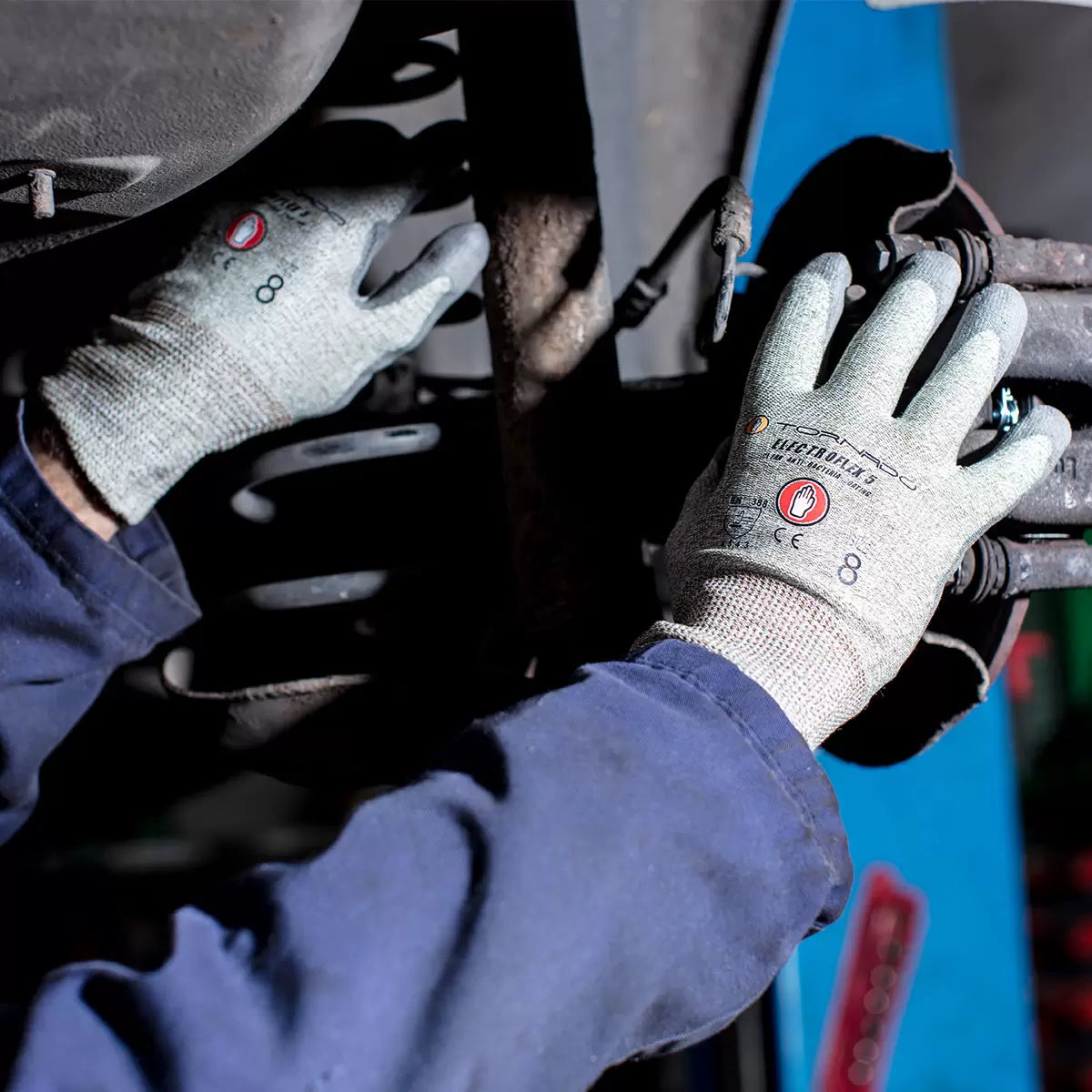 Tornado Electroflex 5 FTR Cut-Resistant Safety Gloves - 12 Pairs in 3 Sizes