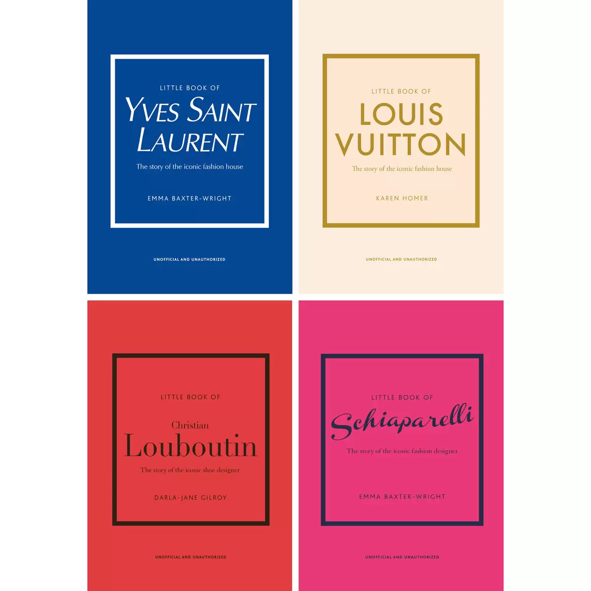 The Little Guides to Style x4 Book Box Set: Volume II, A Historical Review