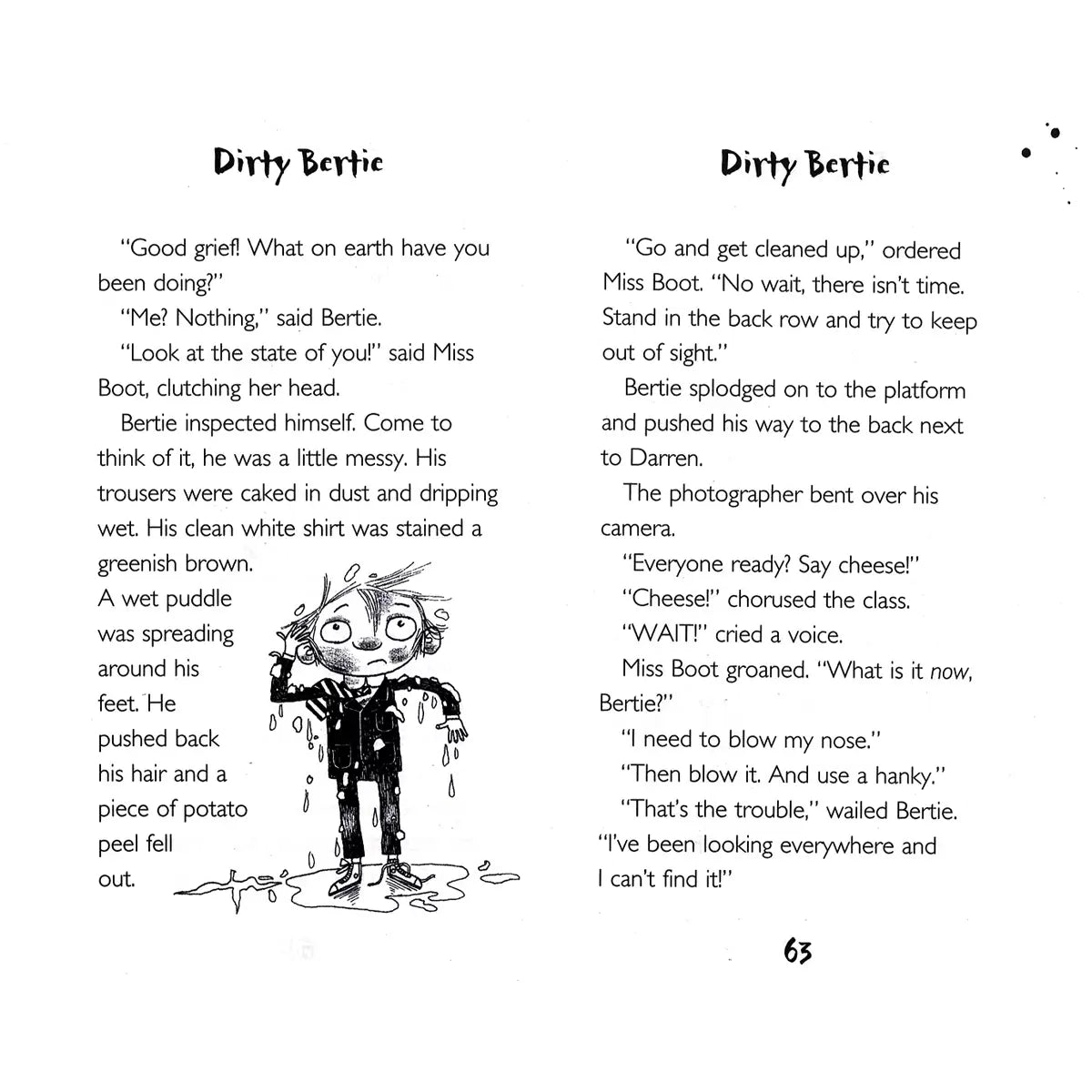 Dirty Bertie 6 Book Collection, Alan McDonald (5+ Years)