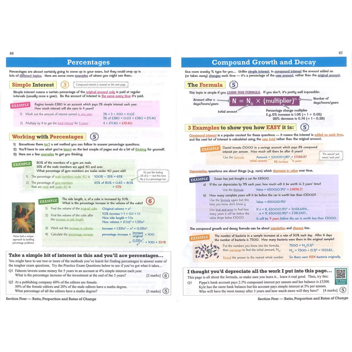 CGP GCSE x3 Books in 5 Options