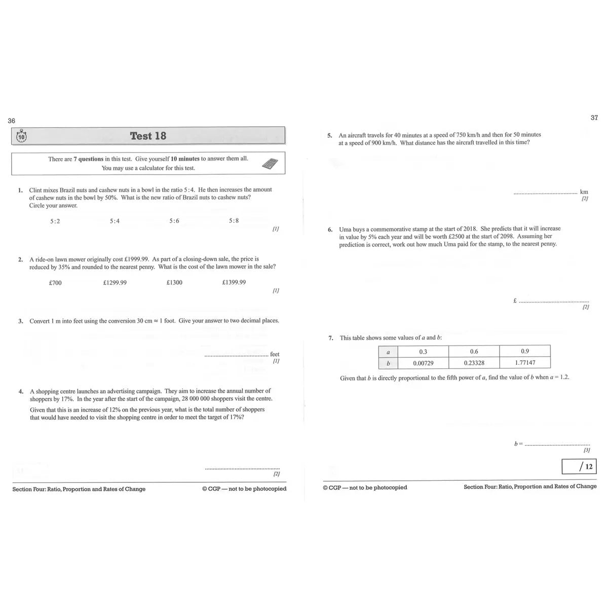 CGP GCSE Maths AQA Higher x3 Book Pack, view 23