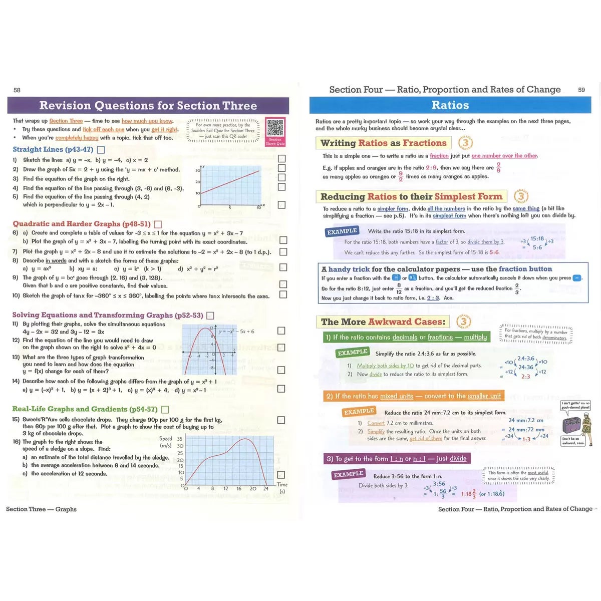 CGP GCSE Maths AQA Higher x3 Book Pack, view 21