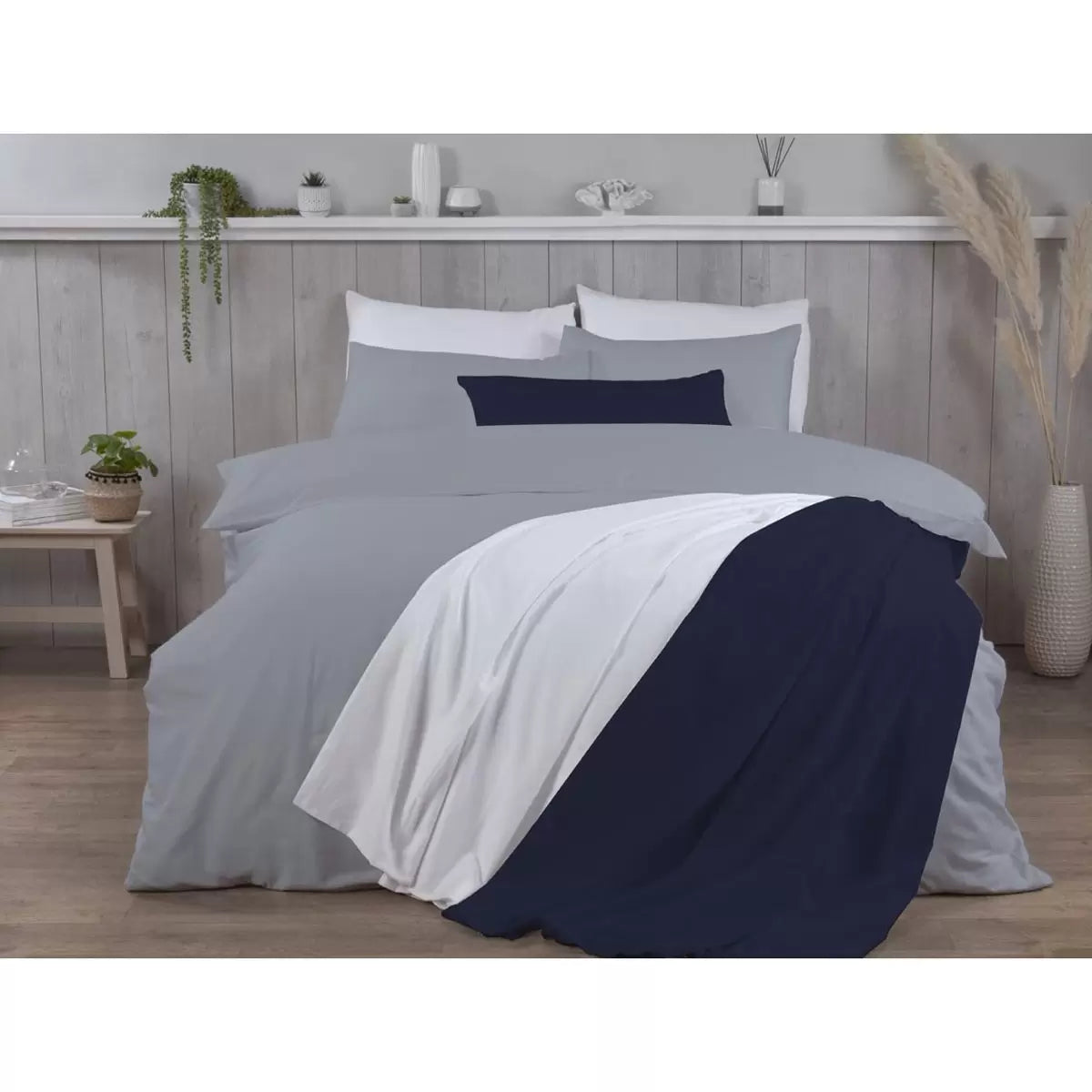 Cotton Exchange 200 Thread Count Percale Pillowcase Pair