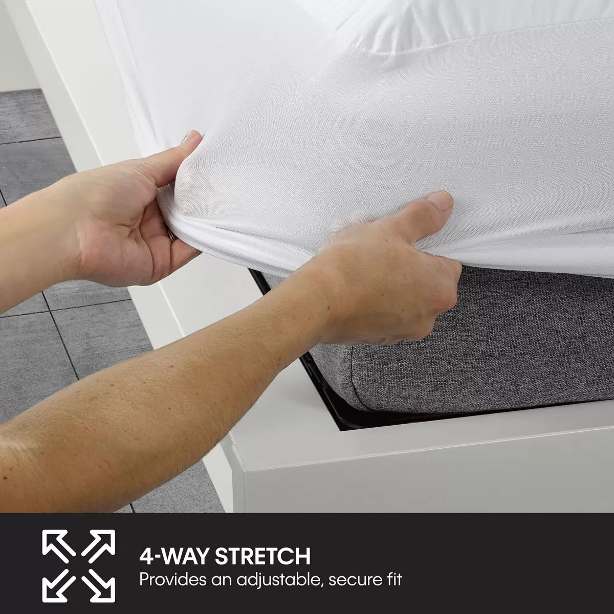 Protect-A-Bed Cotton Mattress Protector, in 5 Sizes