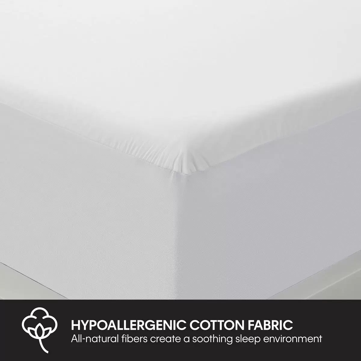 Protect-A-Bed Cotton Mattress Protector, in 5 Sizes