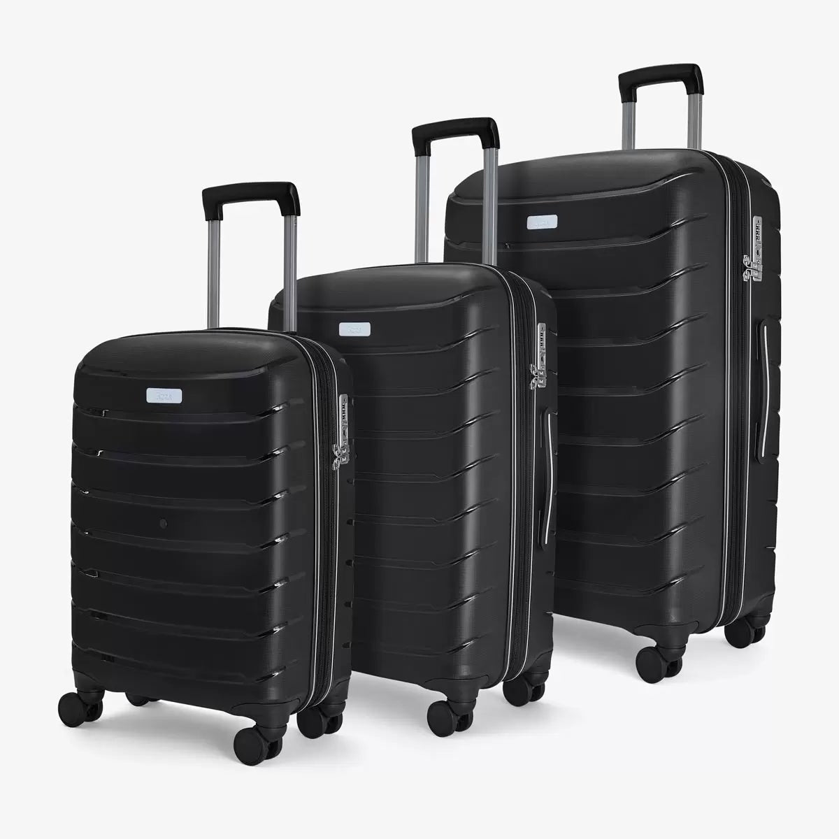 Rock Prime 3 Piece Hardside Luggage Set, view 3