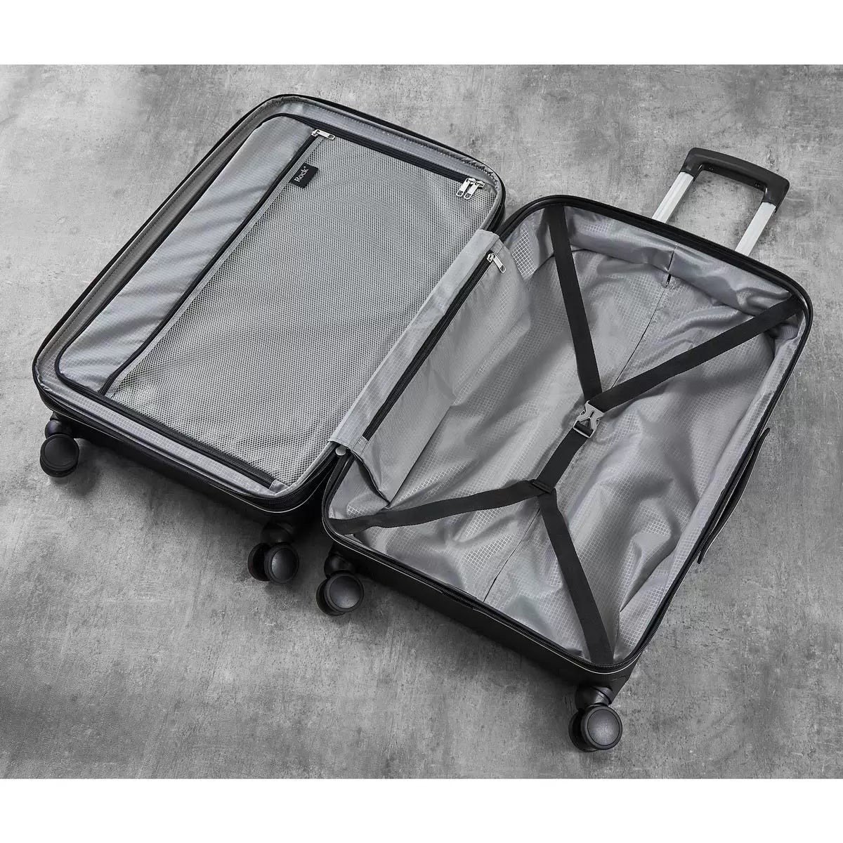 Rock Prime 3 Piece Hardside Luggage Set, view 14