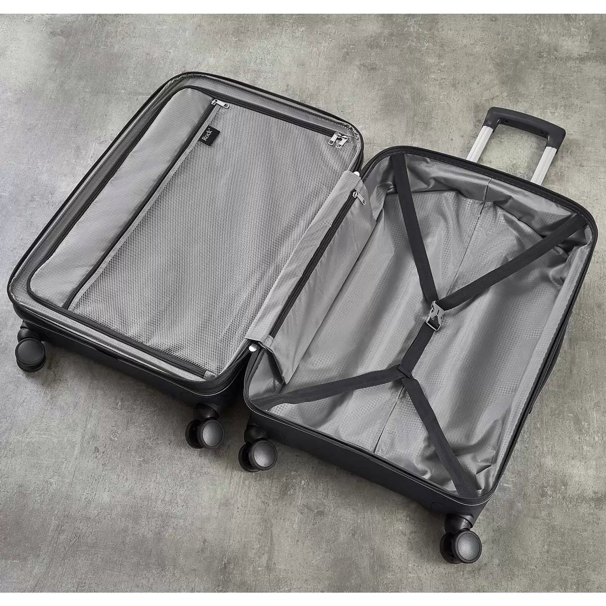 Rock Prime 3 Piece Hardside Luggage Set, view 22