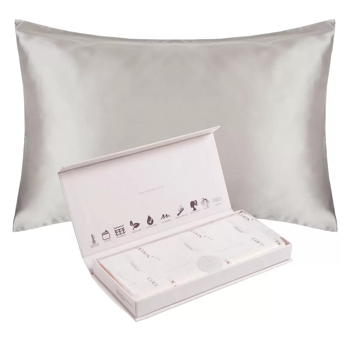 Cocoonzzz 100% Mulberry Silk Pillowcase