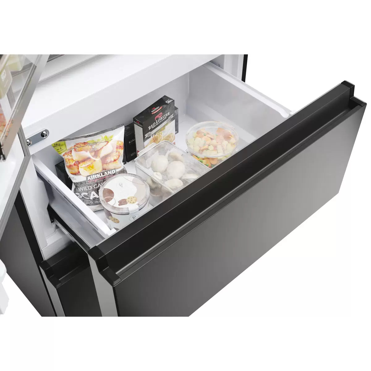 Haier Series 5 HFR5719ENPB, Multidoor Fridge Freezer, E Rated in Black