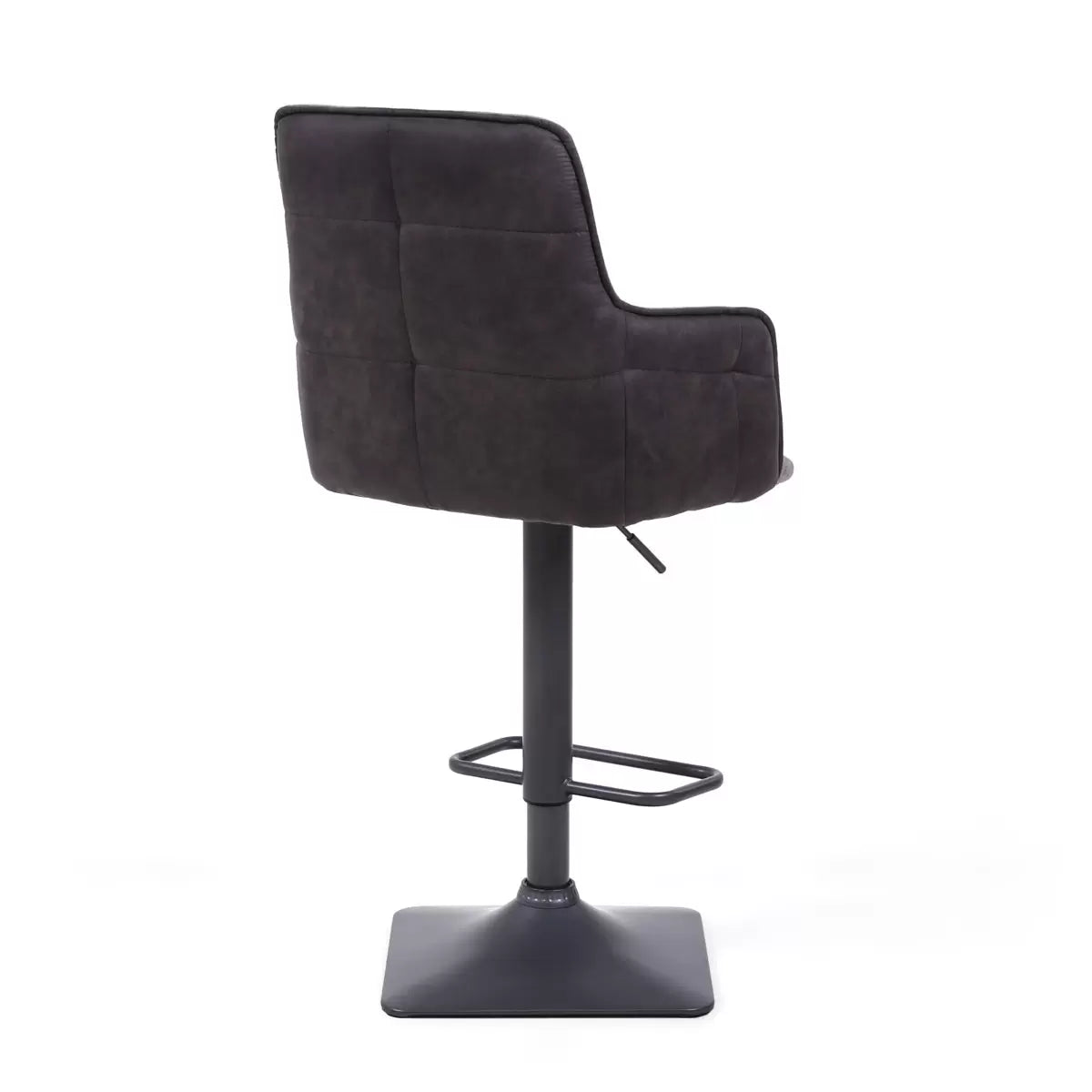 Orion Light Grey Fabric Bar Stool, 2 Pack