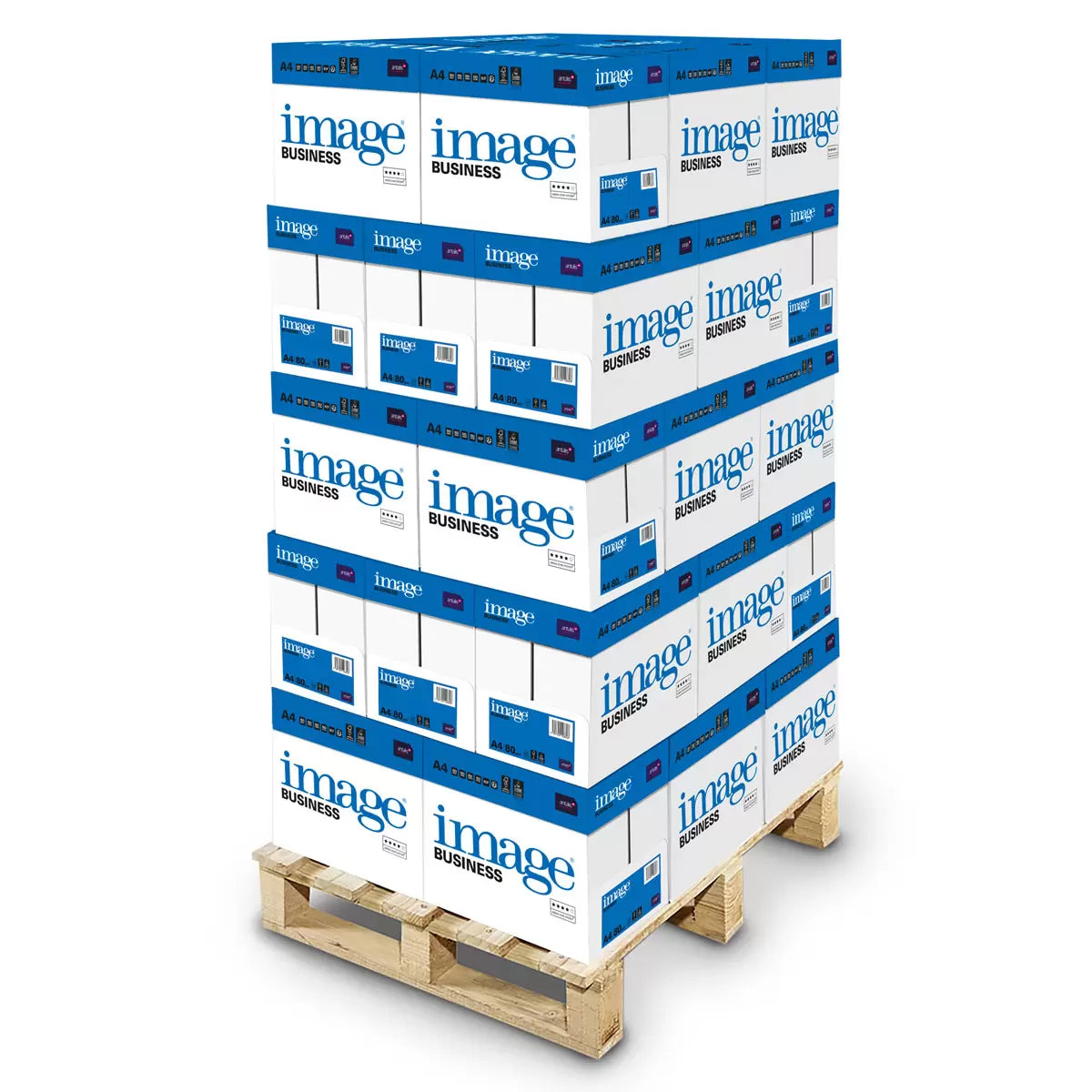 Image Businesss A4 80gsm White Pallet of Paper - 100, 000 Sheets