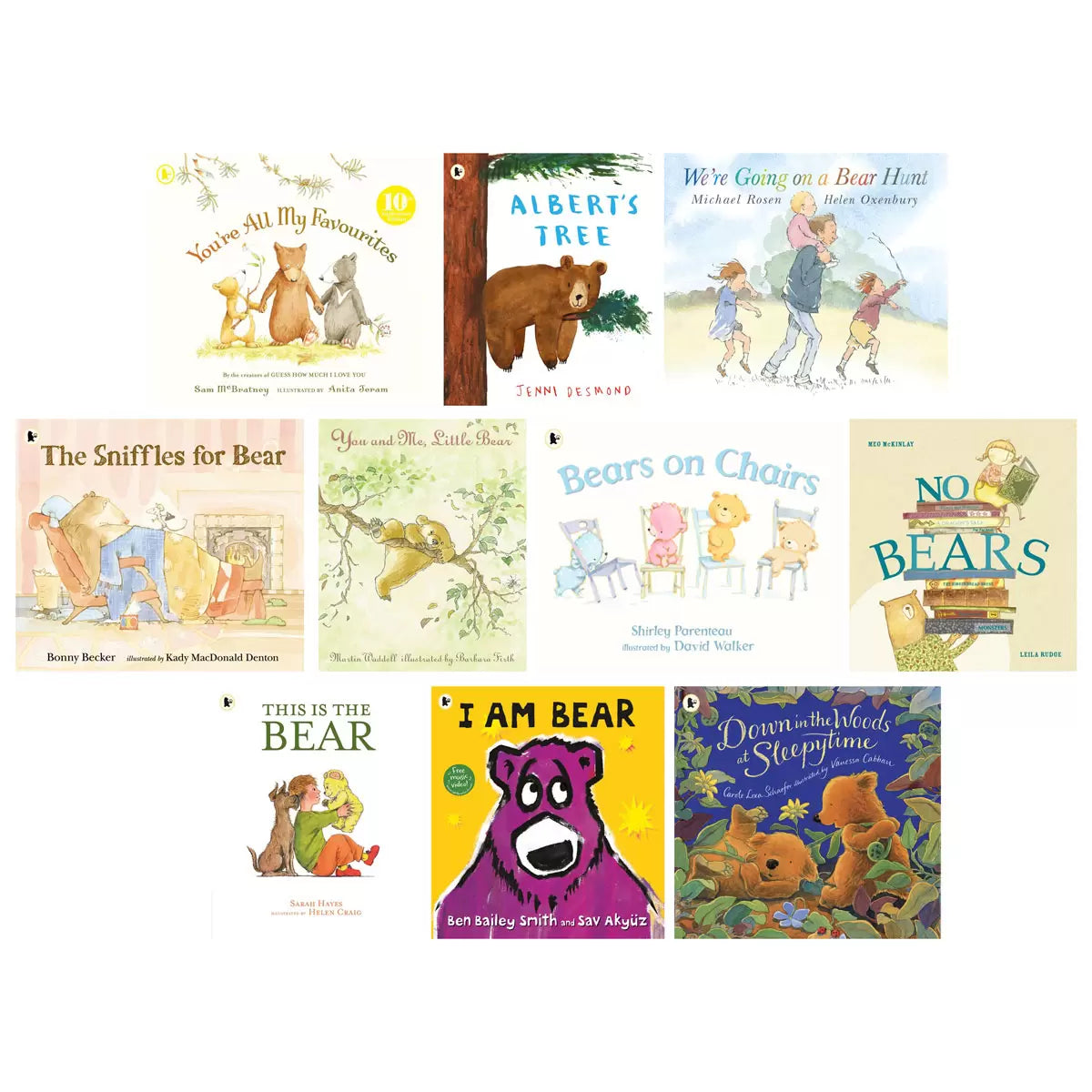 Best of Bears x10 Book Collection (2+ Years)