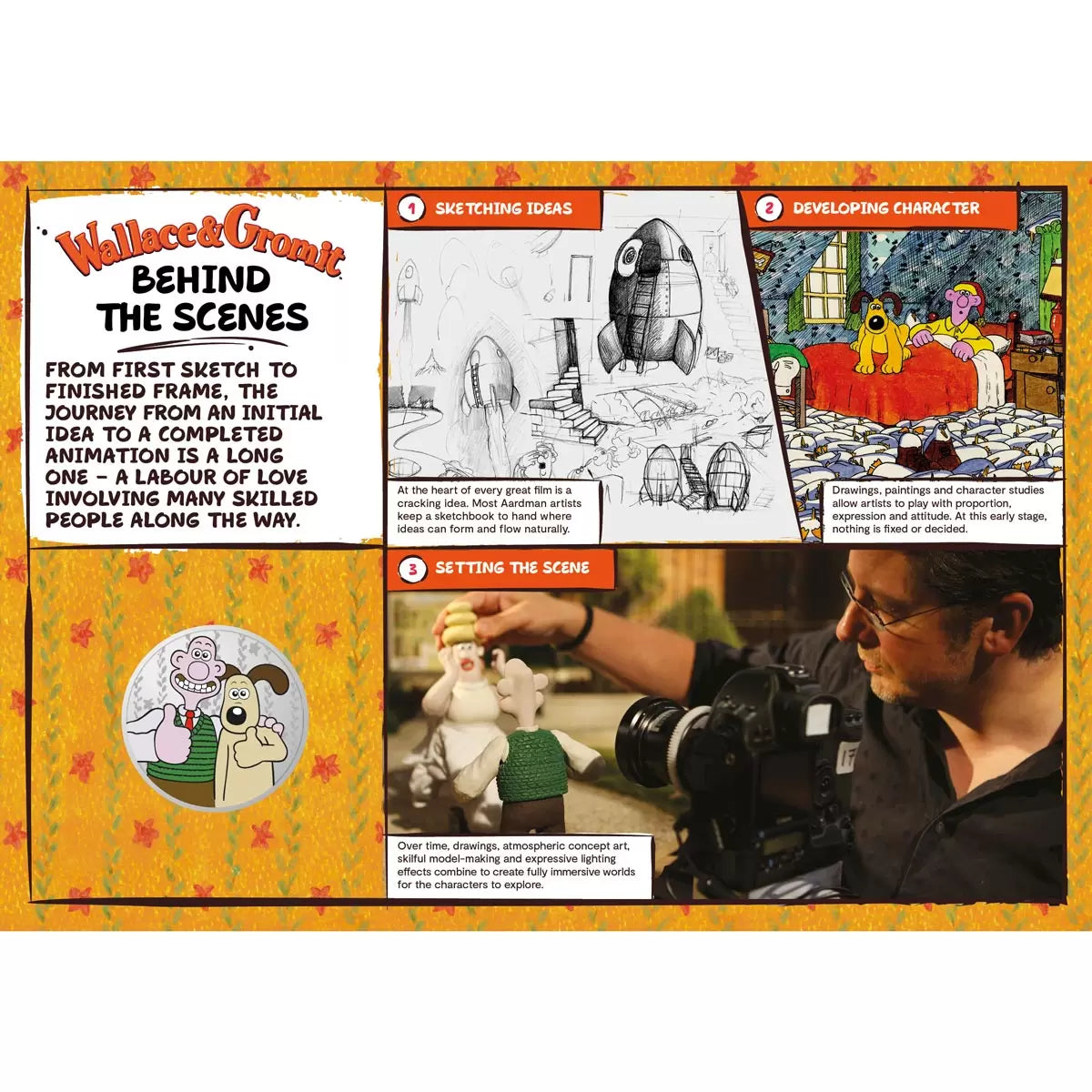 Aardman Classics Royal Mail® Silver Plated Medal Cover