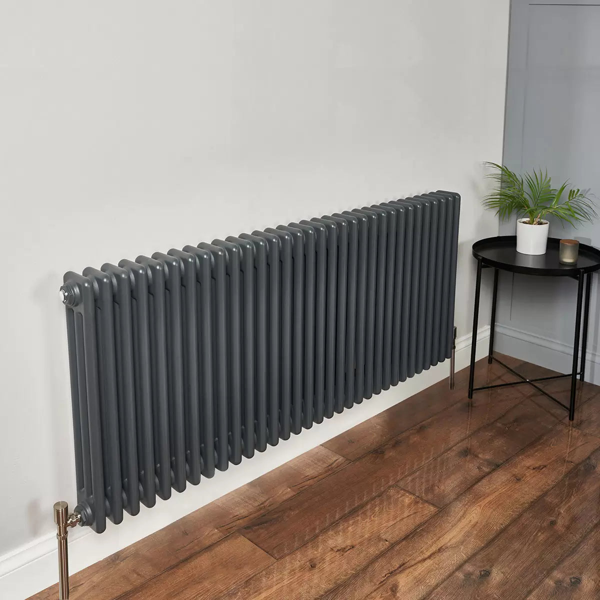 Ultraheat Anthracite 3 Column Radiator 600 x 1440 x 100 mm