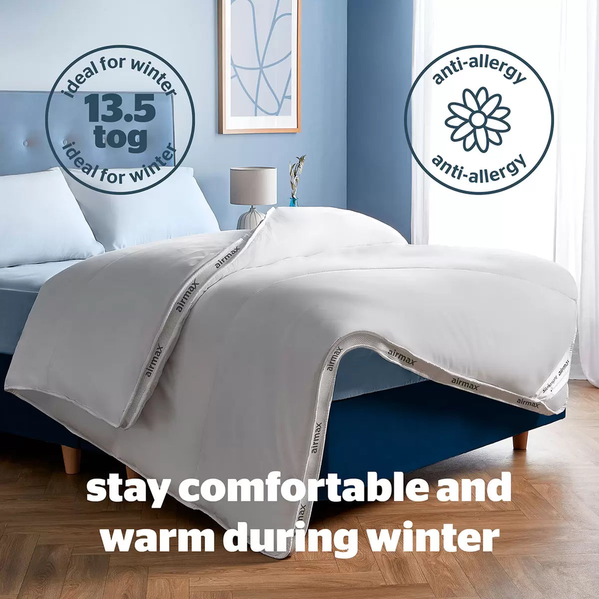 Silentnight Airmax 13.5 Tog Duvet in 3 Sizes