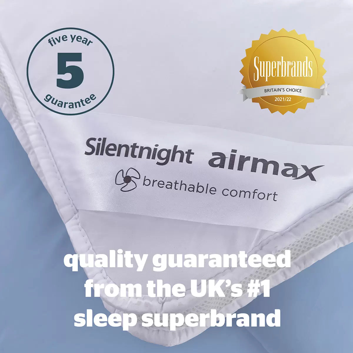 Silentnight Airmax 13.5 Tog Duvet in 3 Sizes