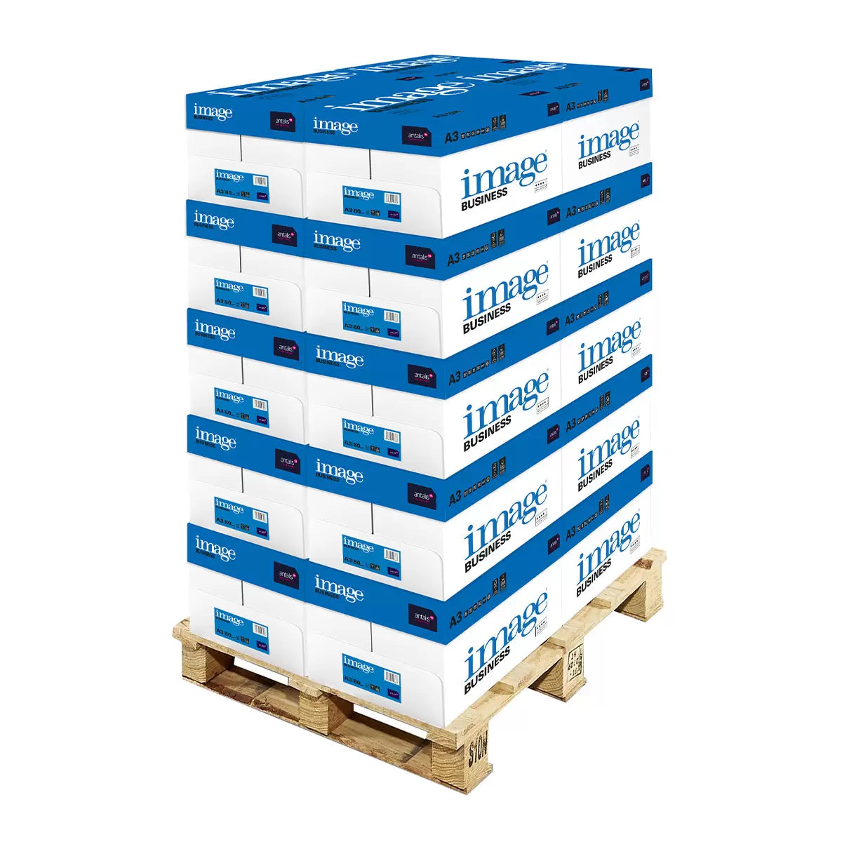 Image Business A3 80gsm White Pallet of Paper - 50, 000 Sheets