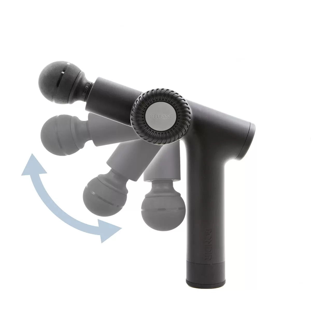 Bondir R2 Pro Relieve + Recover Percussive Massage Gun in Black