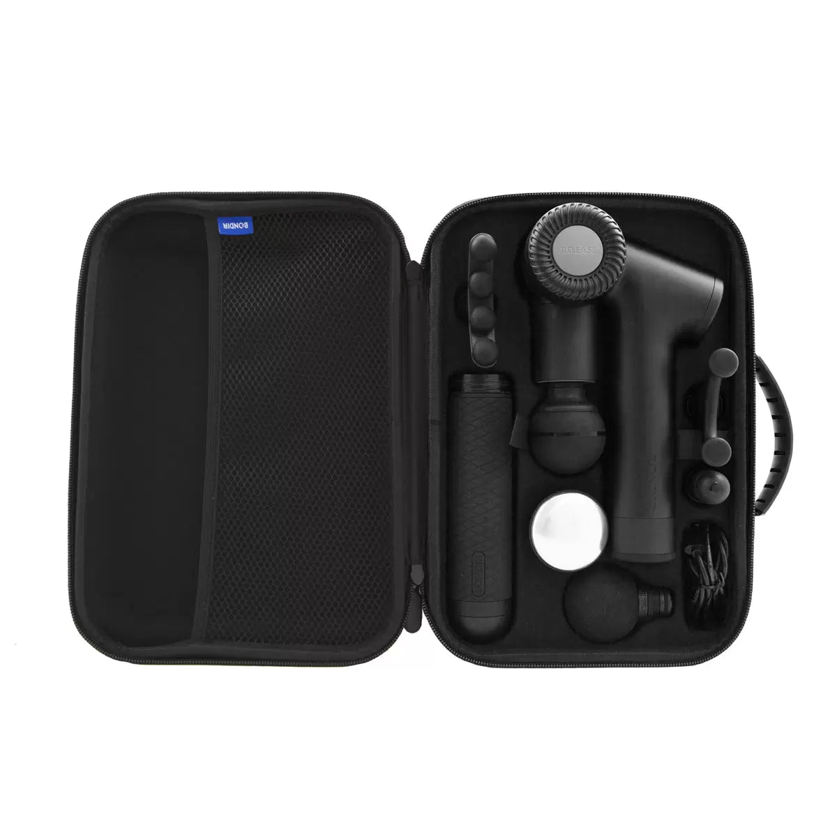 Bondir R2 Pro Relieve + Recover Percussive Massage Gun in Black