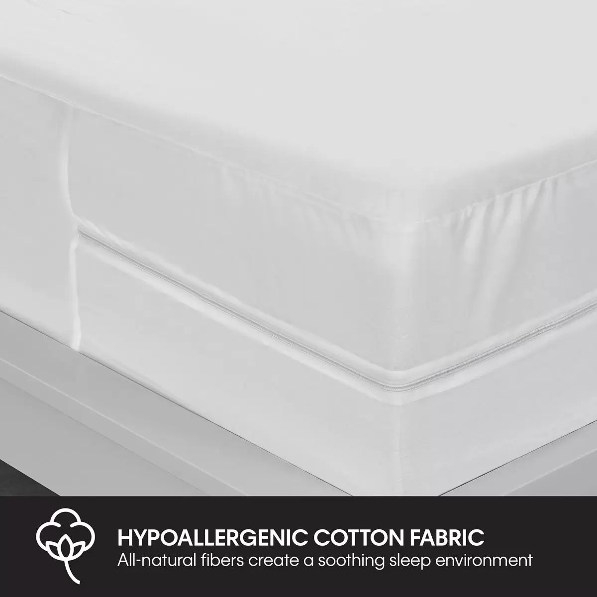 Protect-A-Bed AllerZip Smooth Mattress Encasement, in 4 Sizes
