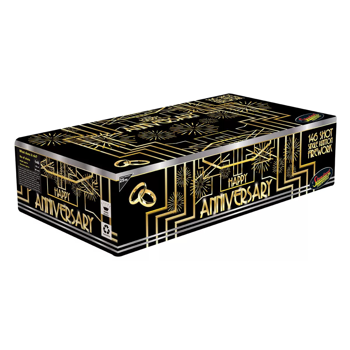 Standard Celebration Single Ignition Firework in 7 Varieties