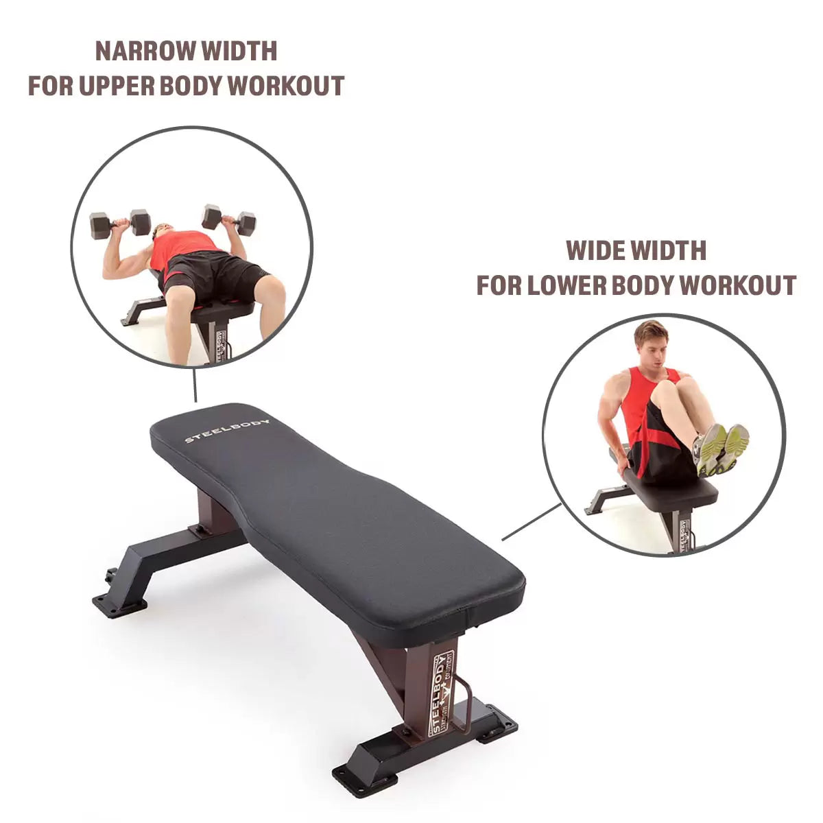 SteelBody STB-10101 Flat Bench