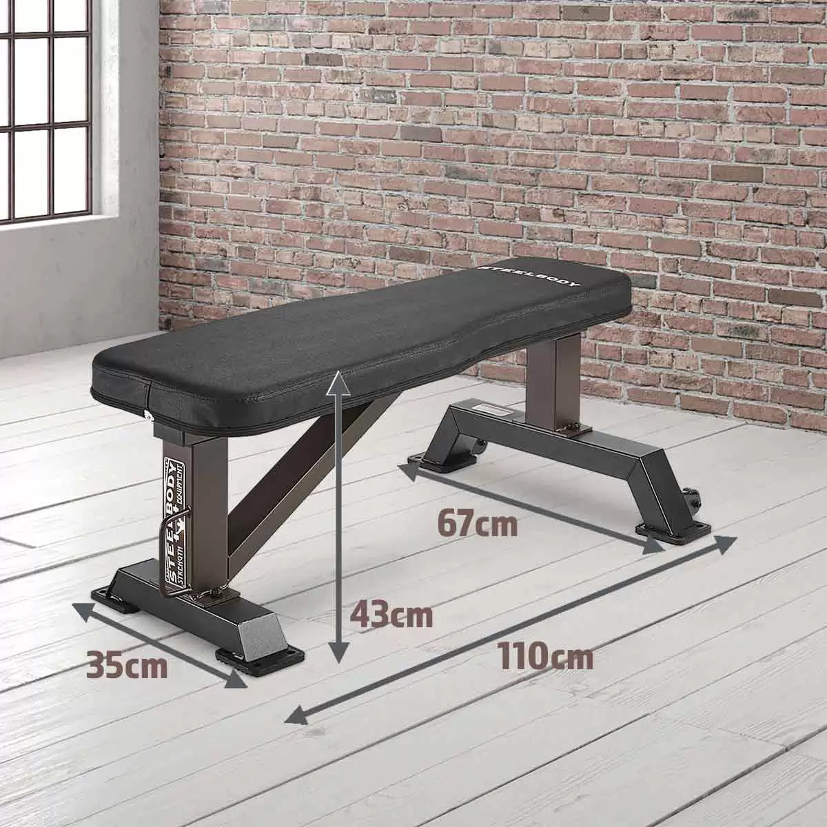 SteelBody STB-10101 Flat Bench