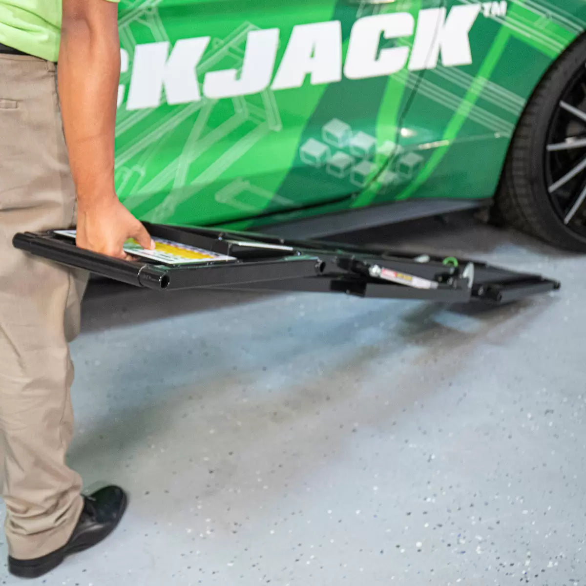 QuickJack Portable Automatic Car Lift System Jack (3, 175kg Capacity)