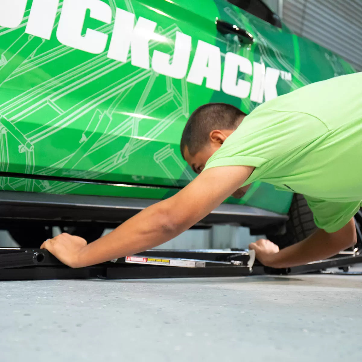 QuickJack Portable Automatic Car Lift System Jack (3, 175kg Capacity)
