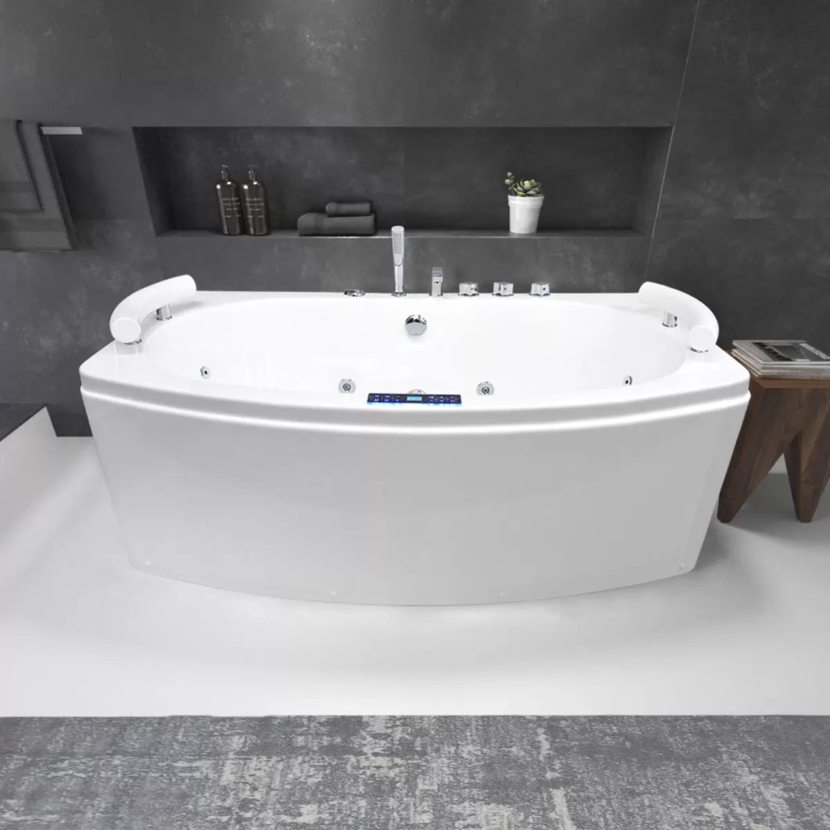 Vidalux WB51 Whirlpool and Airspa Deluxe Bath, 1700 x 900