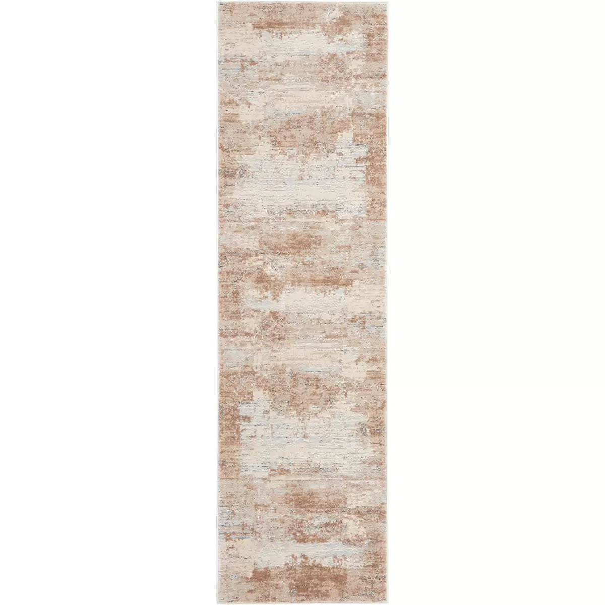 Rustic Textures Blended Beige Runner, 66 x 236 cm