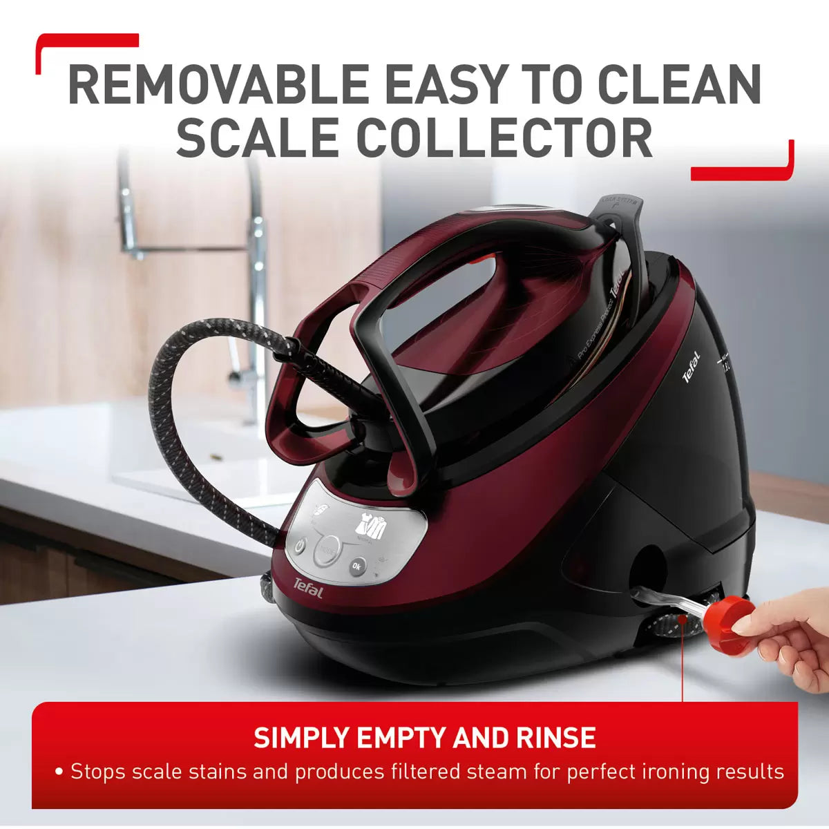 Tefal Pro Express Protect High Pressure Steam Generator Iron, GV9230G0