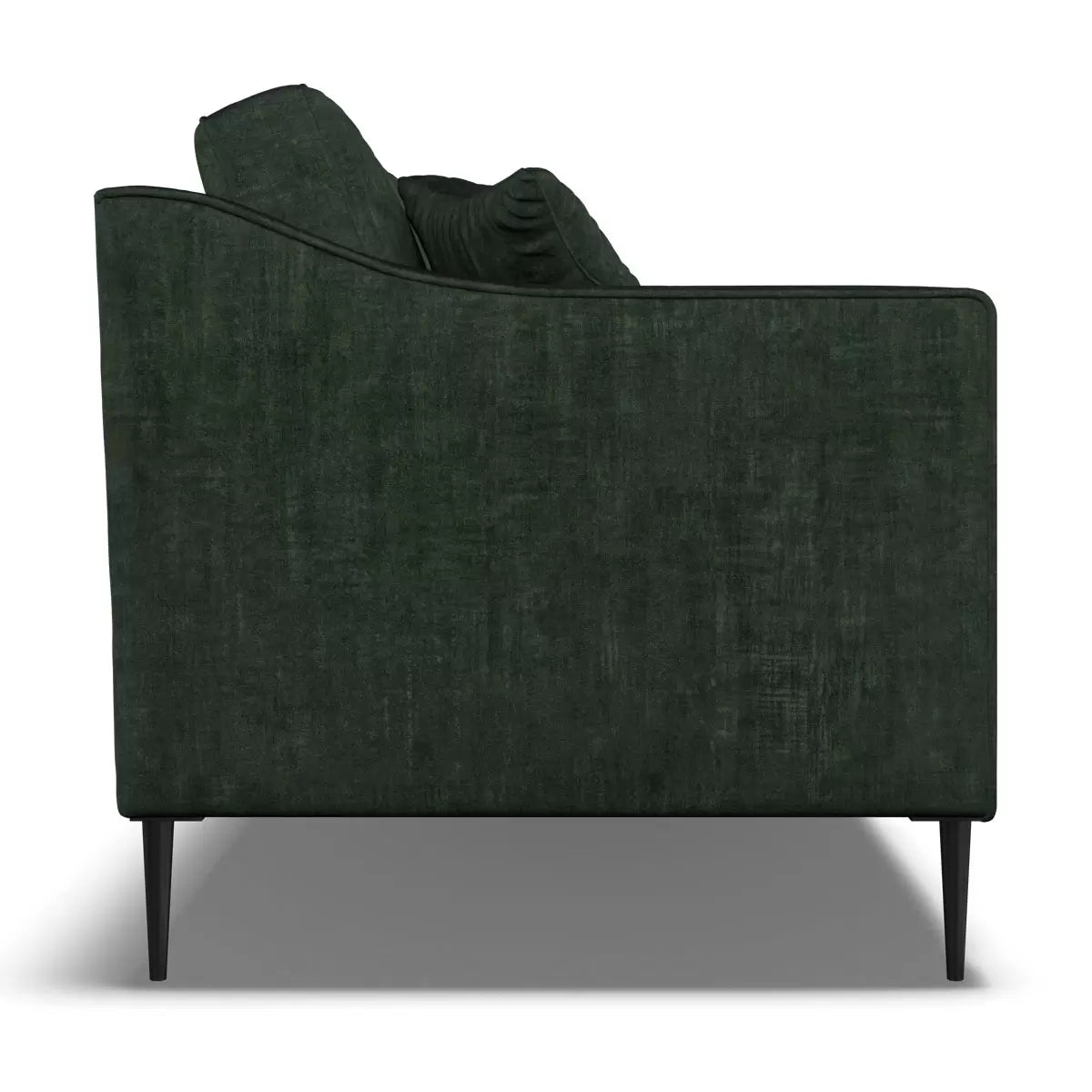 Aspen Green Velvet 3 Seater Sofa