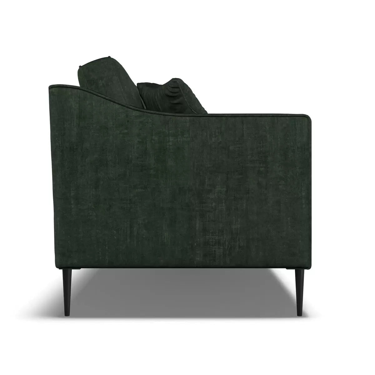 Aspen Green Velvet Large 2 Seater Sofa