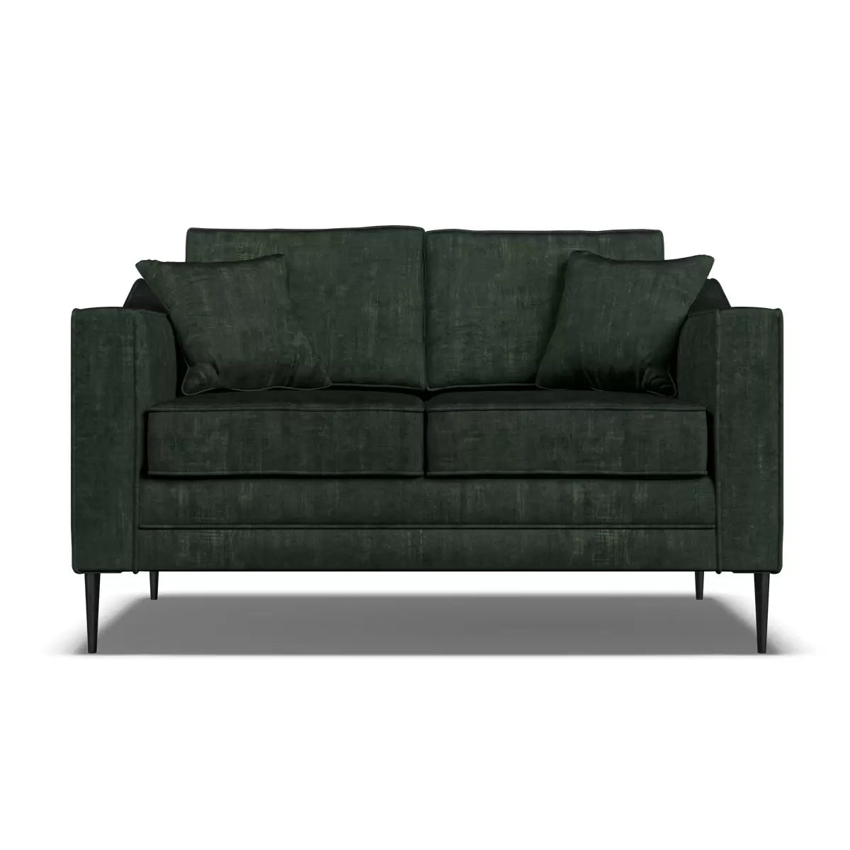 Aspen Green Velvet 2 Seater Sofa