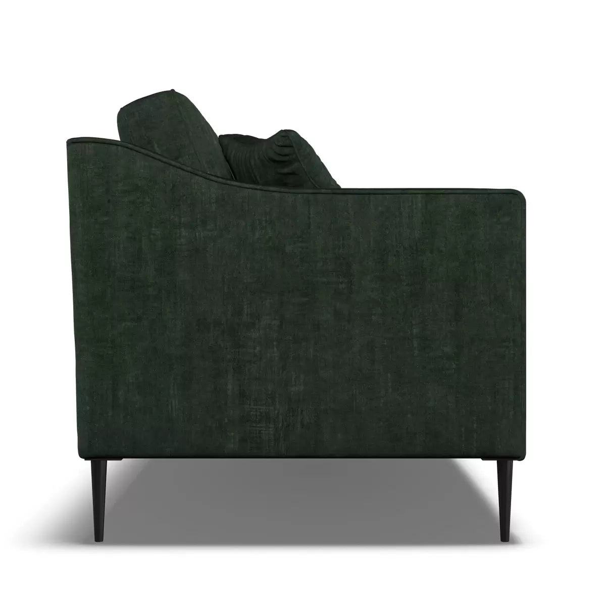 Aspen Green Velvet 2 Seater Sofa