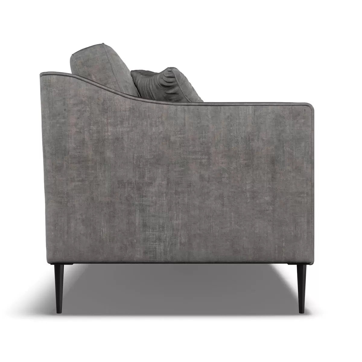 Aspen Grey Velvet 2 Seater Sofa