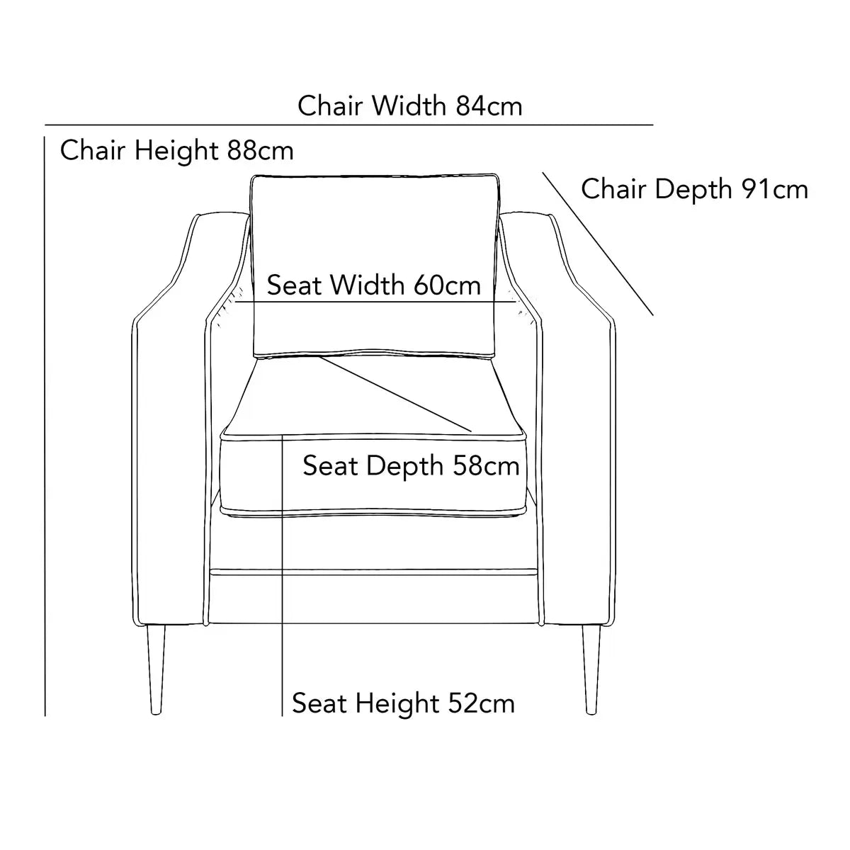 Aspen Grey Velvet Armchair