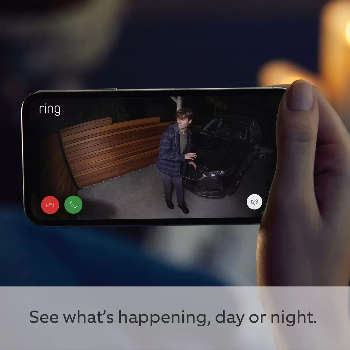 Ring Battery Spotlight Cam Plus in Black