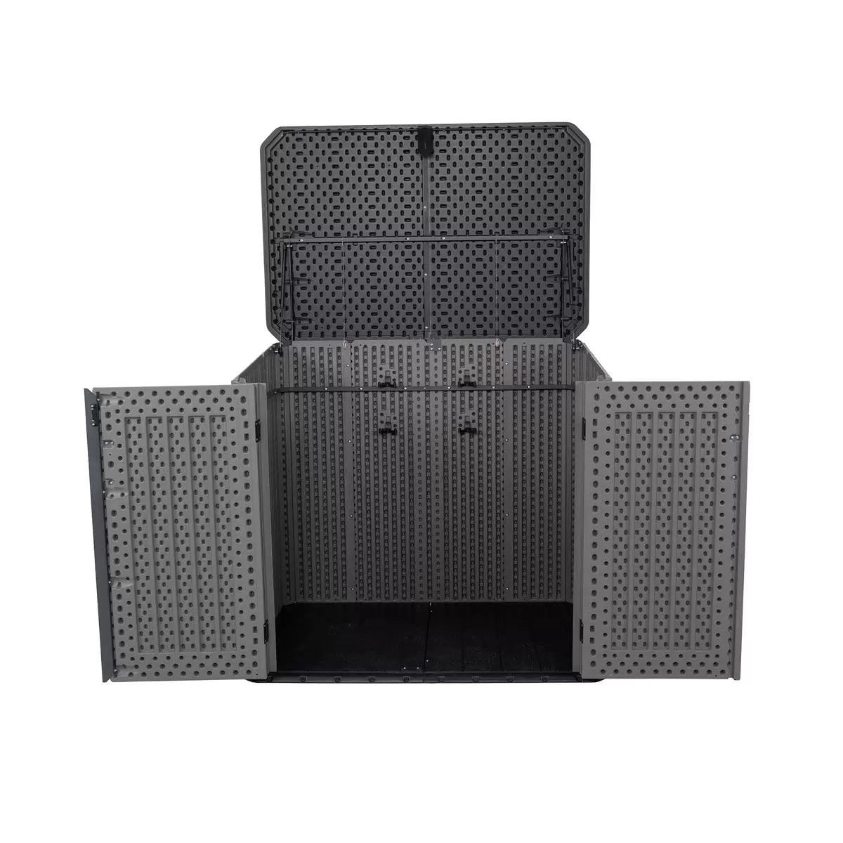 Lifetime 5ft x 3ft (1.5 x 0.9m) Horizontal Wood Look 1, 300 Litre Storage Shed