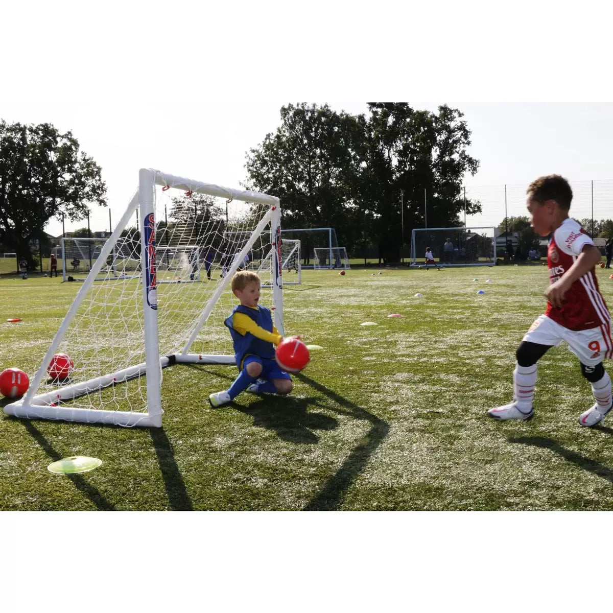 Samba 6' x 4' Trainer Goal with Locking System, Single or 2 Pack