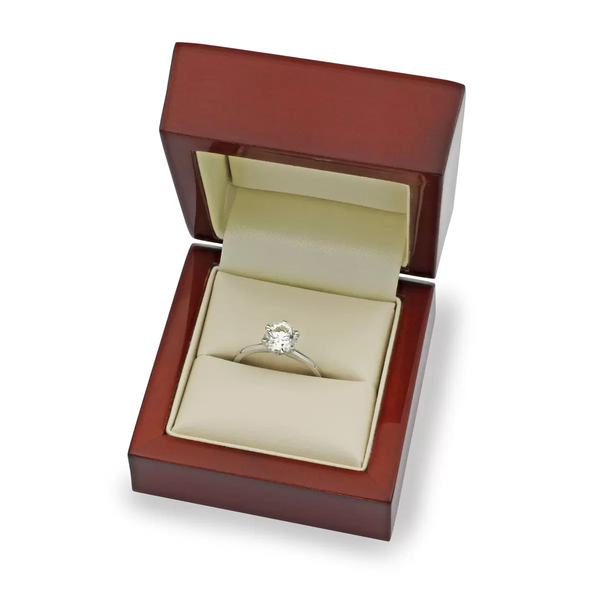 1.50ct Round Brilliant Cut Diamond Solitaire Ring, Platinum